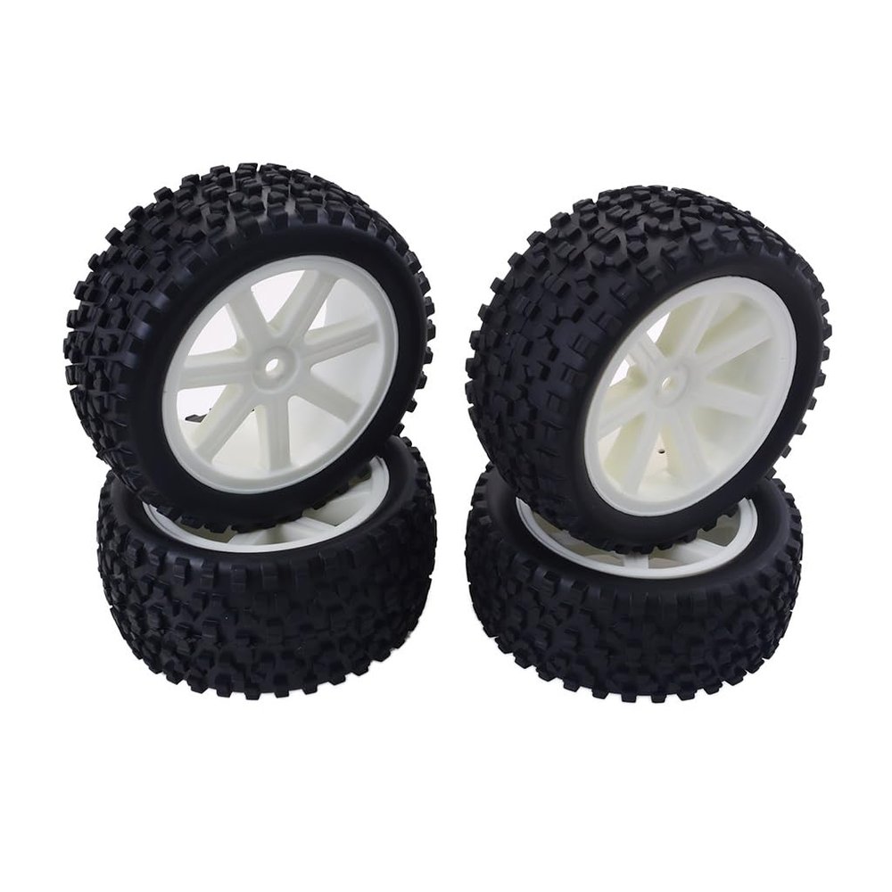 1/10 Buggy Off-Road Car Wheel Rim &Tyre Set Replacement for, HSP, HPI RC Car Modification Accessories (Color : 2)
