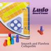 20 Inches Ludo Board Game,2-6 Players Ludo Game for Adults,Ludo & Parcheesi Board Games Suitable for Family Gathering & Party Night (Ludo Instruction Included) view 4