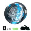 Lixada Yoyo Ball Aluminum Alloy with Responsive and Unresponsive Bearings+Yoyo String+Glove, Yo-yo Ball Set Professional Portable Durable for Beginner Competition view 1