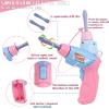 Kids Tool Set, 48PCS Toddler Tool Set with Electronic Toy Drill & Kids Tape Measure,Pretend Play Construction Toys Costume with Kids Tool Belt & Gloves,Toy Tools Box for Girl Boy Ages 3-8 view 2