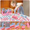 Kids Tool Set, 48PCS Toddler Tool Set with Electronic Toy Drill & Kids Tape Measure,Pretend Play Construction Toys Costume with Kids Tool Belt & Gloves,Toy Tools Box for Girl Boy Ages 3-8 view 4