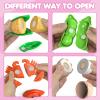 94 Pcs Cutting Play Food Set for Kid Kitchen (45 Items), Pretend Play Food with Shopping Basket, Fake Food Accessories with Fruit Vegetable Toy for Toddler, Educational Gift for Little Girl Birthday view 4