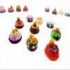 Dollhouse Miniature Food 9 Mini Halloween Mixed Cake 1.5 cm Bakery Supply 16672 view 3