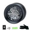 Lixada Yoyo Ball Aluminum Alloy with Responsive and Unresponsive Bearings+Yoyo String+Glove, Yo-yo Ball Set Professional Portable Durable for Beginner Competition view 1