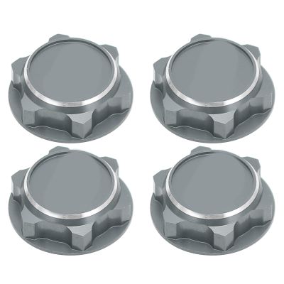 Pilipane Lightweight Aluminum Alloy Hex Wheel Nuts 17mm for 1/8 RC Car, Avoid Loose Hex Nut ()