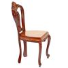 Zerodeko Miniature Doll House Chair Vintage Decorative Chair Model Scale Realistic Furniture for Dollhouse Compact Beautifully Crafted Accessory for Creative Scenes view 1