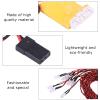 Raguso 8 Pieces RC Airplane LED Light Anti Collision RC Helicopter LED Light Weight RC Flashing Lamp RC Flashing Light for Replacement view 4