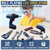 Daioler Kids Tool Set Toy-32 Pcs Toddler Tool Set with Carrying Case, & Electronic Toy Chainsaw & Drill,Pretend Play Kid Toys with Tool Belt,Toy Construction Tools for Kids Ages 3 4 5 6 7 8 Years Old view 3
