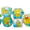 7Pcs Acrylic Dices Filled with Ducks Animal Polyhedral Dices for Bar Card Games Card Game Table Game Role Playing Game view 2