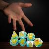 7Pcs Acrylic Dices Filled with Ducks Animal Polyhedral Dices for Bar Card Games Card Game Table Game Role Playing Game view 4