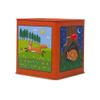 Jack Rabbit Creations Finn The Fox Jack in The Box Toy, Plush Fox, Side Crank Plays Pop Goes The Weasel, Surprise Pop-Up, Kids Age 3+ view 2