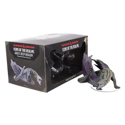WizKids D&D Icons of The Realms: Adult Deep Dragon Pre-Painted Miniatures