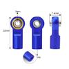 10 Pcs M4 Aluminum Tie/Push Rod Ends Steel Ball CW for Tamiya RC Truck Crawler Modification Accessories (Color : A) view 3