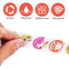 1000 Pcs Kid Stickers Animals, Stickers for Childens Teachers Students School Classroom in 16 Designs Motivational Stickers (1 Inch / 2 Rolls) view 3