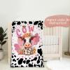 Ottoy Cute Cow Print Baby Blanket Gifts Cozy Soft Swaddle Blanket Boys, Girls, Infant, Newborn Receiving Blankets Christmas Birthday Gifts 40"x30" (Toddler) for Pets view 2