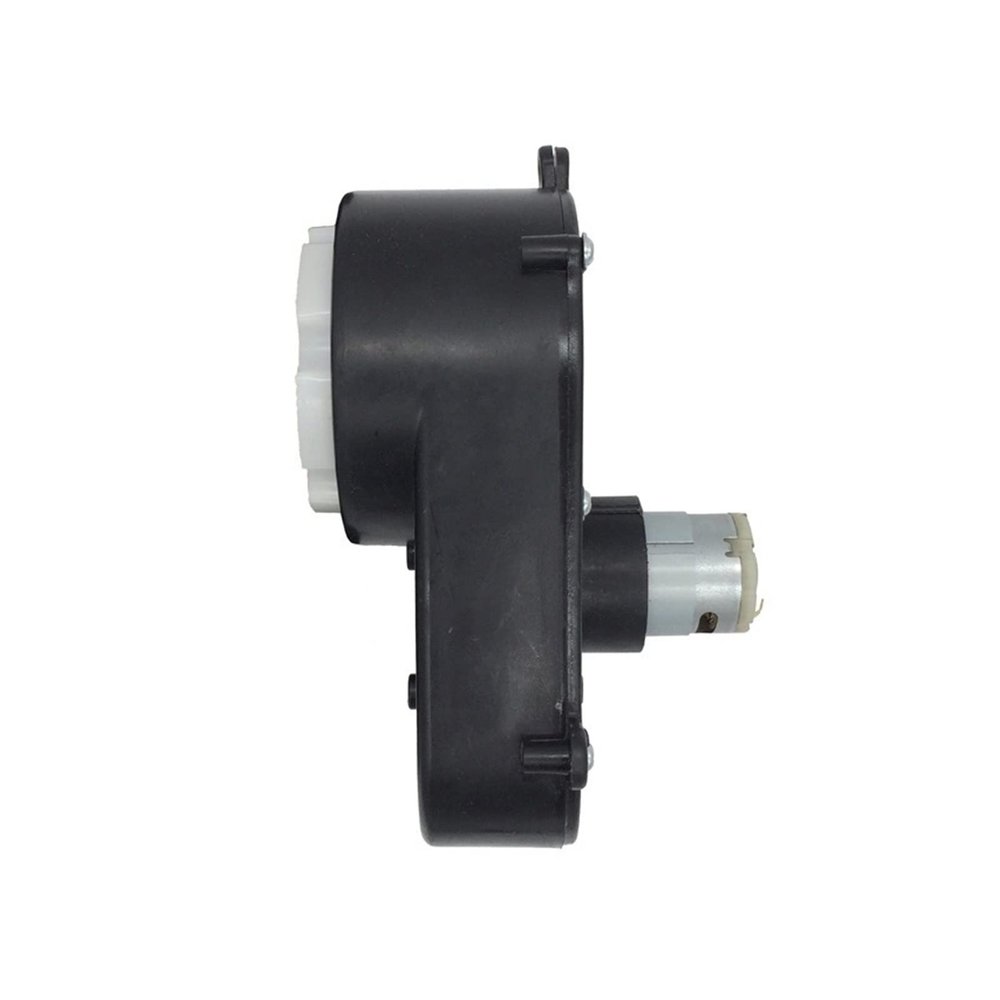 GRESIK Driver Engine 1pcs Rideable Toy Car Steering Reducer with Motor Electric Car Steering Motor DIY Hobby Car Steering Gearbox 280 380 390 Motor Wheel Project (Color : No.1 12V)