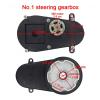 GRESIK Driver Engine 1pcs Rideable Toy Car Steering Reducer with Motor Electric Car Steering Motor DIY Hobby Car Steering Gearbox 280 380 390 Motor Wheel Project (Color : No.1 12V) view 3