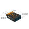 BETAFPV SuperP 14CH Diversity Receiver with TCXO, 2 Antennas, Dual RX Chains Support Long Range Flying Aerial Photography FPV Freestyle Tricks, for Fixed-Wing Helicopter RC Cars Boats - ELRS 2.4G view 4