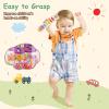 LOOIKOOS Rainmaker - 7 inch Wooden Rain Stick Montessori Toys for Babies 6-12 Months,Baby Rattle Shaker Sensory Developmental Toy,Raindrops Musical Instrument Baby Musical Toys for Baby 6 7 8 9 view 3