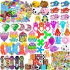 117 Pack Party Favors for Kids 3-5 4-8 8-12, Fidget Toys, Treasure Box Toys for Classroom, Pinata Filler, Goodie Bag Stuffers, Treasure Chest, Prize Box Toys, Classroom Prizes view 1