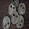 blue-ther 7 of Hearts Half Dollar for Coin Magic Tricks Magician Playing Cards Coin Magie Close Up Props Gimmick Illusion (Heart 7) view 2
