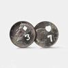 blue-ther 7 of Hearts Half Dollar for Coin Magic Tricks Magician Playing Cards Coin Magie Close Up Props Gimmick Illusion (Heart 7) view 3