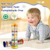 LOOIKOOS Rainmaker Rain Stick Musical Instrument for Babies,Baby Rattle Shaker Sensory Developmental Toy,Raindrops Music Instrument Toddler Musical Toys for Kids view 3