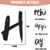 18th Birthday Decorations for Girls, 16 PCS Black Rosegold Happy 18th Birthday Banner Bunting with Helium Latex Confetti Balloons, 18th Happy Birthday Decorations for 18th Birthday Party Supplies view 3