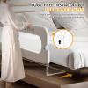 strenkitech Foldable Toddler Bed Rails - Kids Guard Bumper for Crib Safe Bed Side Rail for Twin Queen King Full Size Beds (59inch) view 3