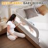 strenkitech Foldable Toddler Bed Rails - Kids Guard Bumper for Crib Safe Bed Side Rail for Twin Queen King Full Size Beds (59inch) view 4