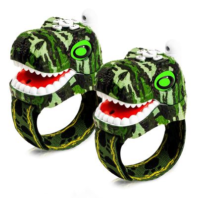 AZYFEI Dinosaur Walkie Talkies for Kids 2 Way Radios Toys for Boys Girls Ages 3-12 Long Range, 3 Channels Outdoor Adventure, Camping, Hiking Gifts Birthday Gifts Christmas Stocking Stuffers