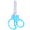 GAIFONGRE 5 Kids Safety Blunt Tip Scissors, Ages 5-8 & 8-10 for Girls,Rounded Edge & Ergonomic Handles for Small School Student Children Toddler Classroom Cutting Paper,Home DIY (Blue) view 1