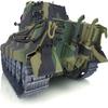 TOUCAN RC HOBBY US in Stock Henglong 1/16 7.0 Customized King Tiger RC Tank 3888A Metal Wheels Barrel Recoil RC Tank That Shoot BB Unit view 2
