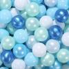 STARBOLO Ball Pit Balls for Kids- 100 Pcs Crush Proof Plastic Toy Balls for Toddler Ball Pits, Blue Balls for Ball Pits Play Tent, Baby Pool Water Toys, Party Decoration, Photo Props view 1