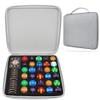 FCDYLBD Carrying Case Compatible with Bakugan,BakuCores and Armored Alliance, Geogan Rising Battle Action,Can Store 30 Pcs, and Cards and Other Accessories(Case Only) (grey) view 1