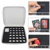 FCDYLBD Carrying Case Compatible with Bakugan,BakuCores and Armored Alliance, Geogan Rising Battle Action,Can Store 30 Pcs, and Cards and Other Accessories(Case Only) (grey) view 4