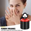 2pcs Fart Pooter Machine Toy, Soft Rubber Squeeze Type Portable Fart Noise Maker Fart Spray Prank Fart Button for Christmas Party view 3