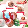 Libima 36 Pcs Christmas Stress Balls Bulk 2 Inch Foam Santa Clause Squeeze Ball Snowflake Xmas Elk Stress Relief Toys Christmas Toys for Christmas Stocking Stuffers Favors Goodie Bag Piata Fillers view 3