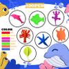LilyBeauty Water Growing Sea Creatures - Under The Sea Animals 50 Pack, Individually Wrapped Favors, Expandable Animals Toy - Party Supplie view 4