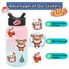 100 Pcs Christmas Stickers, Merry Christmas Vinyl Stickers for Kids, Funny Christmas Holiday Stickers for Water Bottles, 2026 Christmas Stickers for Gifts view 2