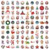 100 Pcs Christmas Stickers, Merry Christmas Vinyl Stickers for Kids, Funny Christmas Holiday Stickers for Water Bottles, 2026 Christmas Stickers for Gifts view 3