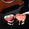 blue-ther Heart of Gold (Collector's Edition) Magic Tricks Signed Coin into A Heart Shaped Locket Stage Illusions Gimmicks Prediction Prop for Magicians view 3