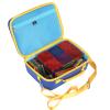 Mchoi Shockproof Carrying Case Fits for PicassoTiles 100 Piece Set Magnet Building Tiles, EVA Portable Storage Case Shockproof, Blue view 2