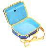 Mchoi Shockproof Carrying Case Fits for PicassoTiles 100 Piece Set Magnet Building Tiles, EVA Portable Storage Case Shockproof, Blue view 3
