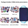 CHEFAN 4 Set Felt Board Bible Stories and Felt Board Bundle view 2