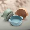 Eascrozn Baby Bowls with Suction, 3 Pack Baby Led Weaning Supplies, Soft Silicone Food Bowl for Babies Kids Toddlers, BPA Free, Microwave and Dishwasher Safe, Multicolor view 2