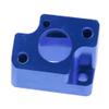 FLMLF Alloy CNC Intake Pipe Inlet Red for 1/5 RC Boat ZENOAH G260PUM 290PUM 30PUM RCMK view 2