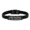 Best Juggling Gifts, Don't Bother Me, I'm Juggling, Juggling Braided Leather Bracelet From Friends, Gifts For Men Women view 1