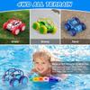 MaxTronic Amphibious Remote Control Car,Rechargeable RC Cars Toy 360 Flips Rotation Stunt Crawler 15KM/H 4WD All Terrain Outdoor Indoor Toy for Kids Boys Girls 3-12 view 4
