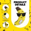 APINATA4U Tall Banana with Sunglasses Pinata (17.5x13.5x3.5 Inch) -Fun Tropical Party Decoration for Summer and Fruit-Themed Birthday Celebrations | Includes Stick & Mask view 3